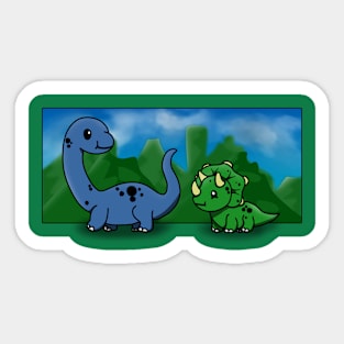 Dinofriends Sticker